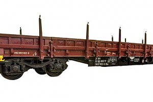 4-axle flat wagon type Res