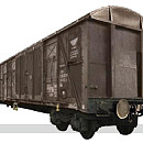 4-axle covered wagon type Gabs